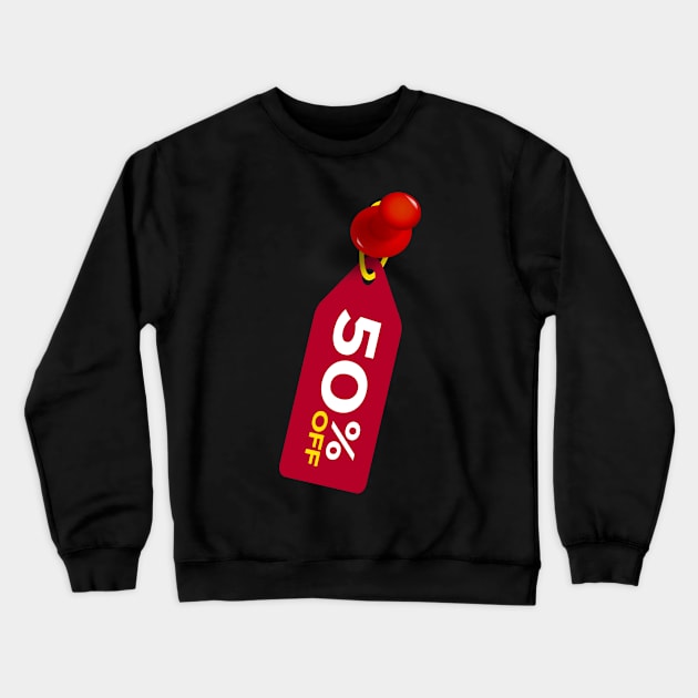 50% Off Crewneck Sweatshirt by PANGANDOY